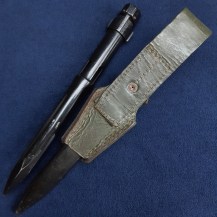 Argentine Type C Socket Bayonet for the FN FAL, Falklands War Memento Engraving 2
